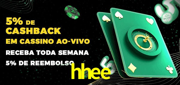 Promoções do cassino ao Vivo hhee